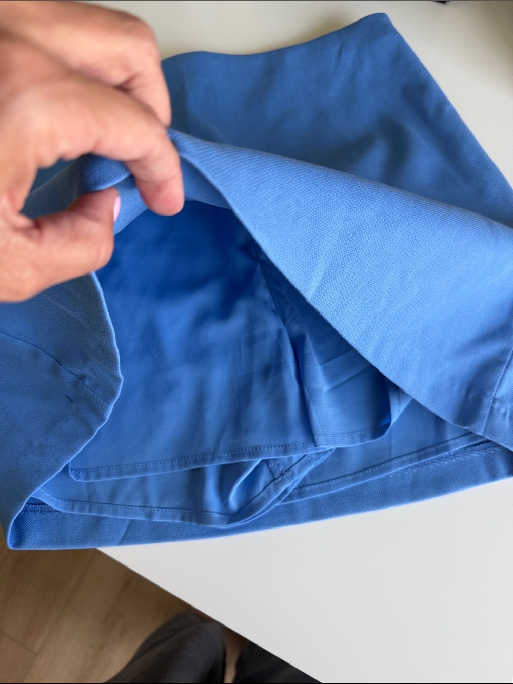 Abercrombie & Fitch Blue Mini Skort - Picture 4 of 6